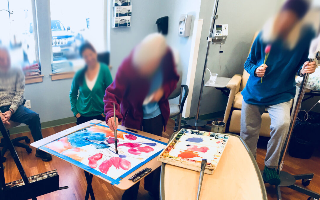 The Impact of a Live Artist in a Chemotherapy Treatment Room