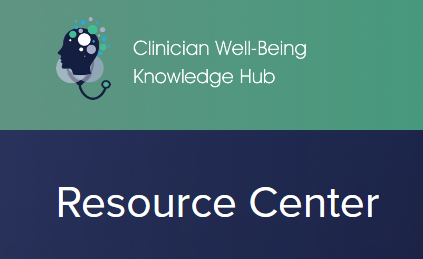 National Academy of Medicine Clinician Wellbeing Knowlege Hub