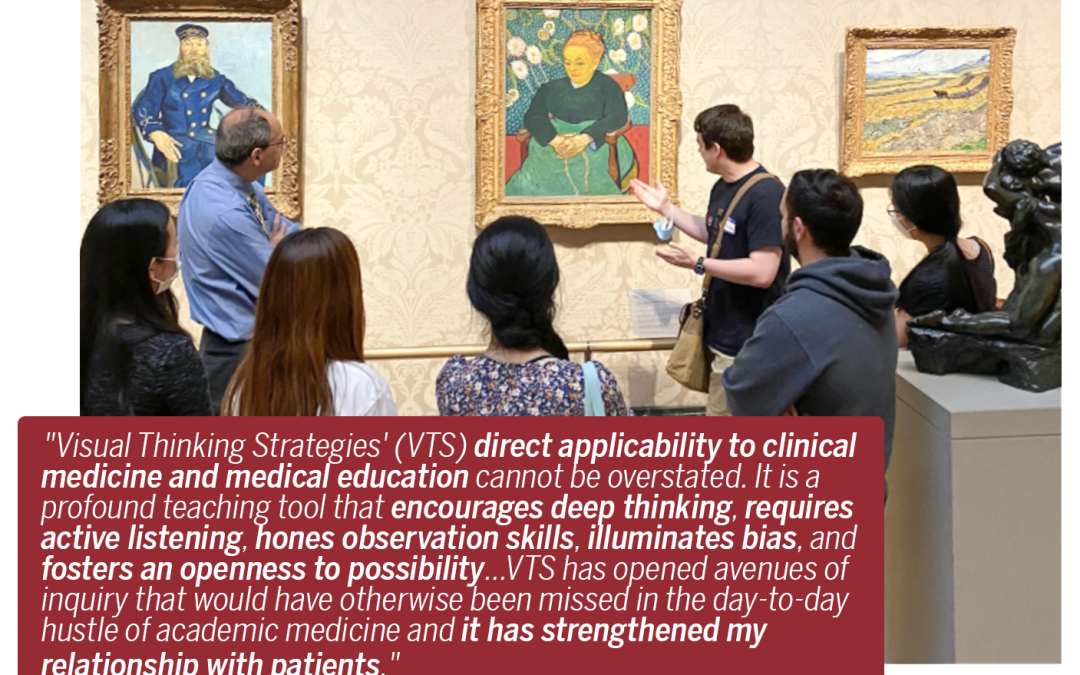 FINAL WEEKS TO REGISTER: CME at HMS | Training Eyes, Minds & Hearts: Visual Thinking Strategies for Health Care Professionals