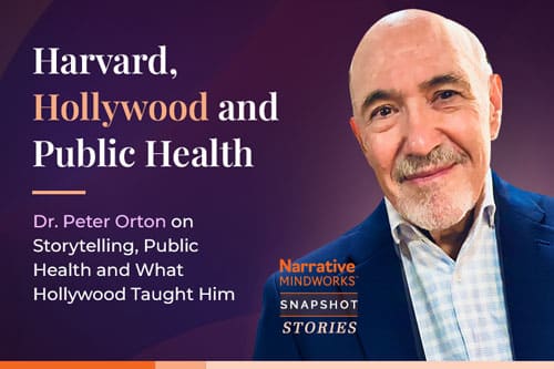 Harvard, Hollywood and Public Health: Dr. Peter Orton on Storytelling, Communication and What Hollywood Taught Him